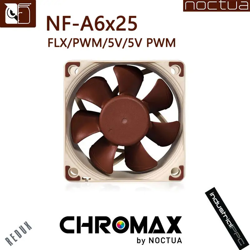 Case Fan Controller - Noctua NF-A6x25 kasa fanı 60mm bilgisayar