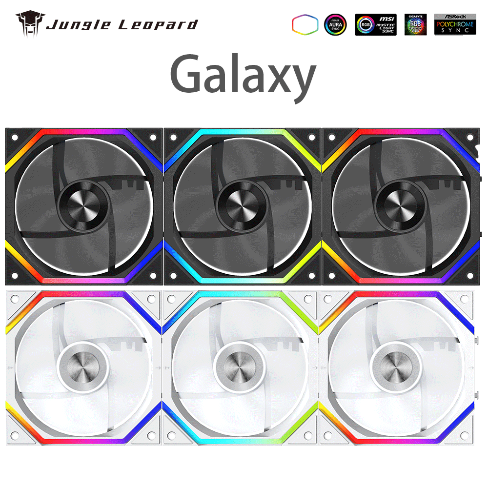 Pc Chassis - Jungle Leopard Galaxy Prism XH Akışkan