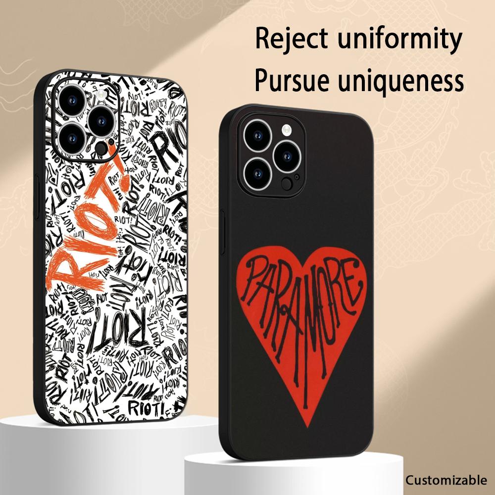 Mini Pc Case - Paramore'nin havalı şarkıcı ekibi desenli telefon