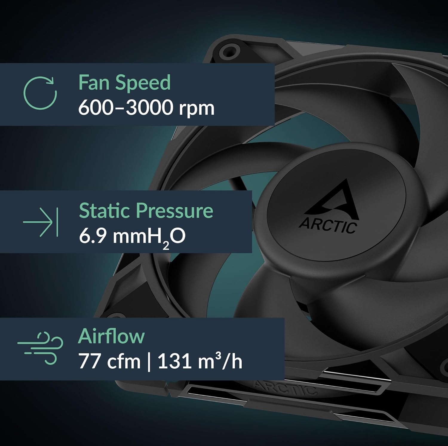 ARCTIC P12 Pro Bilgisayar Masa - Case Fan Controller incelemesi ve fiyatı